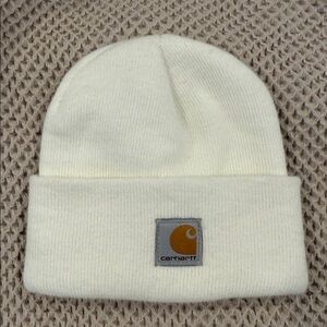 Carhartt White Beanie